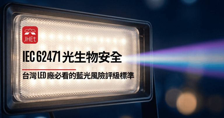 IEC 62471、CNS15592、光生物安全、藍光危害、RG0、RG1、RG2、RG3、風險群組、IEC 62778