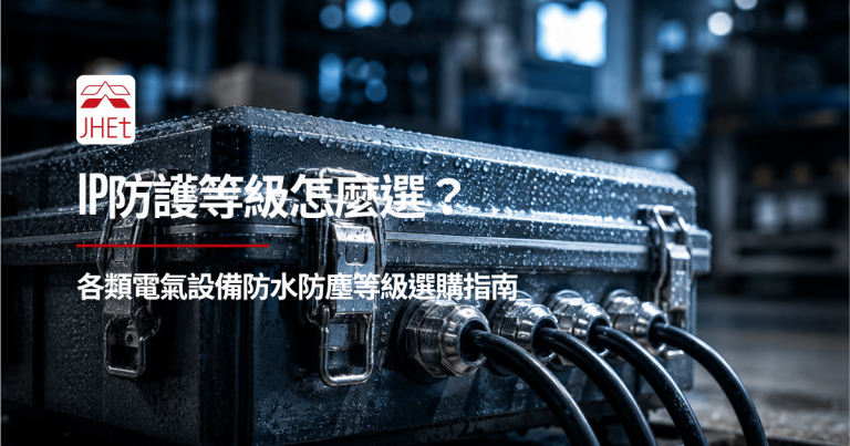 電氣設備IP防護等級選購指南防水防塵｜京鴻檢驗