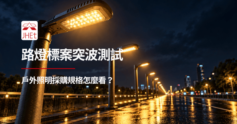 路燈突波抗擾度測試CNS14676-5標案規格要求｜京鴻檢驗