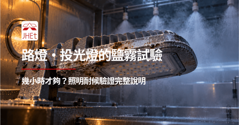 路燈鹽霧試驗耐候驗證燈具外殼腐蝕測試