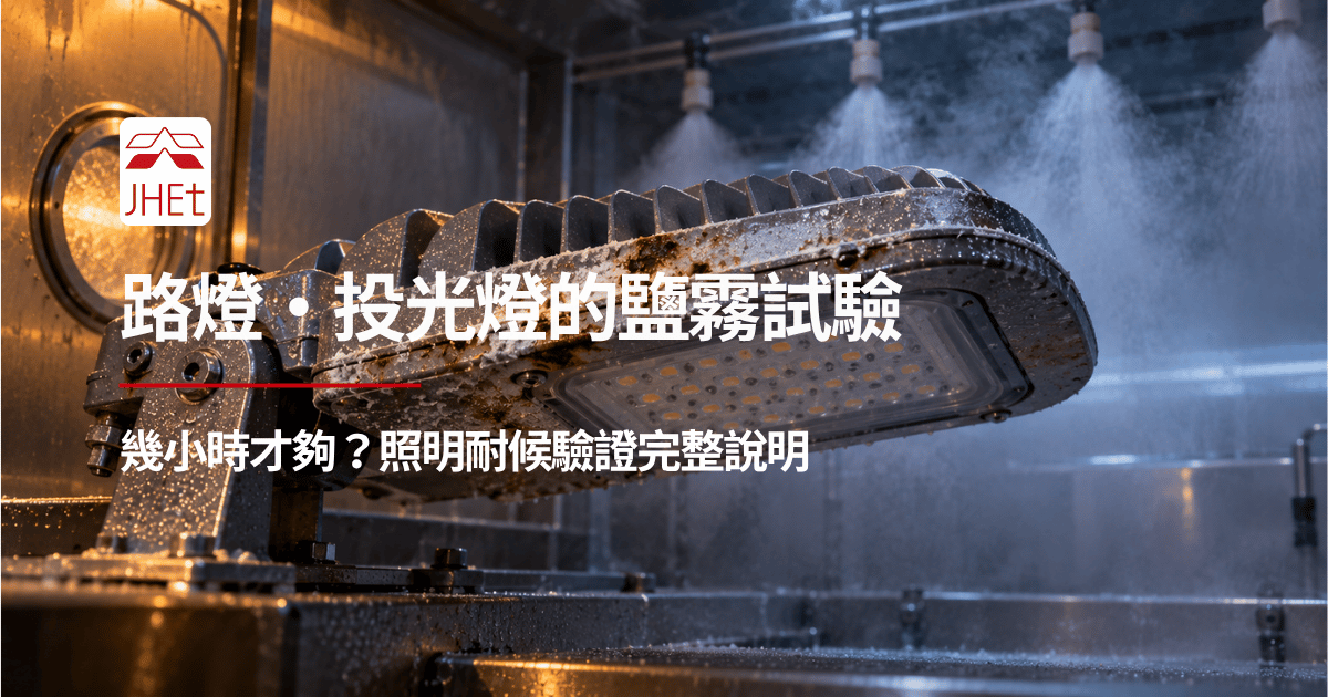 路燈鹽霧試驗耐候驗證燈具外殼腐蝕測試