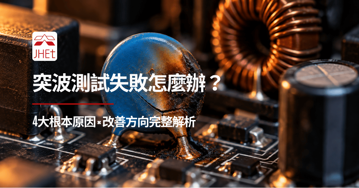 突波抗擾度測試失敗原因分析與改善方向